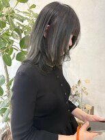 ミント(mint)&nbsp;☆オリーブグレー☆オリーブグレージュ☆レイヤーカット☆