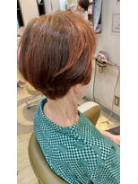 マイスタイル 大井町店(My jStyle by Yamano) ヘアマニキュア ショートボブ 60代 70代 大井町
