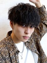 ゴート(GOATO) 波打ちツイストスパイラルマッシュ ツーブロック 刈り上げ