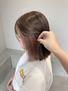 ビーリアン(B-LIEN) イヤリングカラー　ピンクベージュ