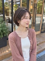 エテバイリリア(ete by LILIA.)&nbsp;ショート/ショートボブ/ベージュ
