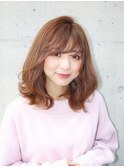 大人かわいいひし形ミディアム　愛されミディアム