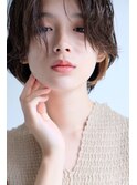 【ささきまさき】耳かけマニッシュショート×フォギーベージュ
