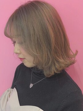 チェルシー 梅田(CHELSEA) 【CHELSEA】大人ボブ 顔まわりlayer style