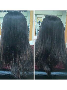 ヘアークリップバース ナチュラルストレート