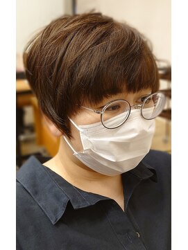 フレンズ 星置店(friend's) メガネに似合うショートスタイル