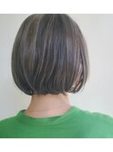 【アッシュベージュ】おしゃれ染めのみ使用した白髪染め