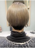 ベージュショート
