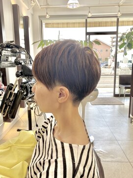 ヘアアーク(HAIR arc) ショート#京成津田沼#本八幡#奏の杜#京成大久保#グレージュ