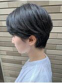 前髪/マチルダボブ/ピンクベージュ/インナーグレージュ/秋葉原