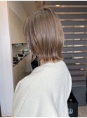 【Lacicaラシカ】ワンブリーチ×大人ベージュ