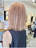 表参道ダブルカラーブリーチインナーカラー10代20代30代