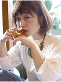 透明感UPナチュラルボブ/Lily野田