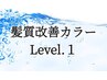 Vesper式髪質改善カラー+カット+トリ-トメント　