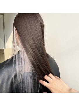 美容室 アイディー i-dee ホワイトインナーカラー