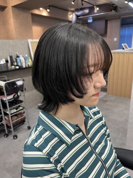 ヘアサロン ドットプラス 町田店(dot. plus) 【三輪 紗弓】ショートウルフ