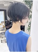 ショートボブ髪型20代30代40代50代前髪あり前髪なし面長丸顔小林
