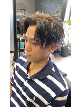 ジャックジャック(JACK JACK) ツイストスパイラルパーマ/センターパートヘア/縦落ちツイスト