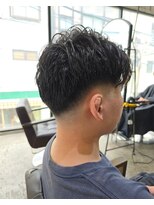 アノ(Ano.)&nbsp;スキンフェードメンズカットグラデーションショート