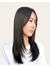 カット+透明感カラー+N.髪質改善Tr ￥15,000 [顔周り/前髪カット/韓国]