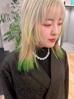 ラヴィズム 長岡店(LUVISM)&nbsp;ブロンドベージュダブルカラーブリーチ長岡/新潟/宮関