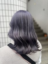 トモズヘアデザイン(Tomo's Hair Design) アッシュパープル