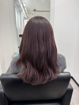 フォーディー(for D) Hair Salon for D　 ×　チェリーピンク