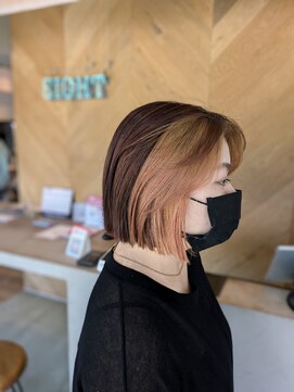 エイト 沖縄豊崎店(EIGHT toyosaki) 【EIGHT 豊崎】お客様スタイル_ボブ×フェイスフレーミング