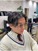スパイラルパーマ