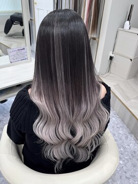ココ エクステンション(coco extension) シルバーグラデーション