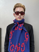 ヘアー アイス ルーチェ(HAIR ICI LUCE) ブリーチ 金髪 抜きっぱなし ブロンド メンズパーマ 大須 / 井上