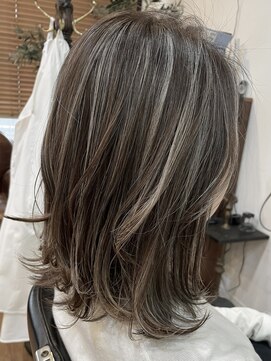 ジブドオブジェ(Jib d'obj) 八尾/ハイライト/髪質改善/酸性ストレート/バレイヤージュ