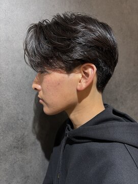 ニコ トウキョウ ヨコハマ(nico) センターパートニュアンスパーマ