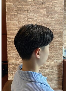 アールドボーテ 理容室(R de Beaute) ナチュラルワンカールパーマ