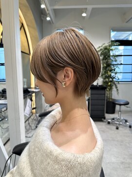 ロンドエニカ 大宮(Lond enika) ミニウルフレイヤーカット顔周りカット前髪カットショート/大宮