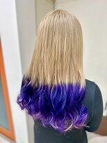 エターナルバイマティーナ(Eternal by MATINA)&nbsp;【ペールベージュ×ビビットパープル】池袋美容室