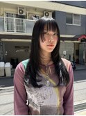艶ロング顔周りレイヤー
