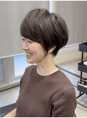 40代50代60代白髪マッシュショートボブ大人美人くびれ髪質改善
