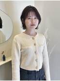 ミニマル×大人クールなナチュラルショート