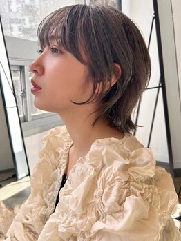 サラビューティーサイト 志免店(SARA Beauty Sight)の写真/ 技術力に差が出るショートヘアもお任せ！骨格にフィットした美シルエットで、理想のショートを叶える♪