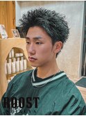 スパイキーショート/ピンパーマ