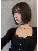 サイドバングで隙間を埋めるタッセルカット/タンバルモリ