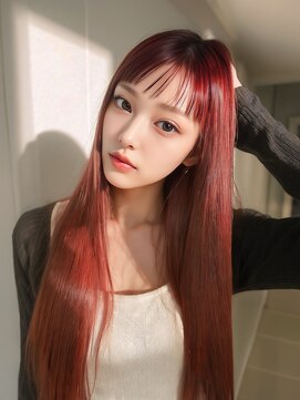 モナバイルーブル(MONA by Louvre) 【MONA】レッドカラー/ブリーチ/ダブルカラー