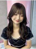 韓国風顔まわりカット×艶髪