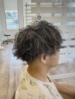 コモレビ(komorebi)&nbsp;【山本智文】メンズハイライト波巻きパーママッシュ