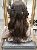 おでかけ、推し方にヘアアレンジ♪