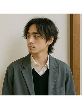 スープレックス ヘアーデザイン(SOUPREX HAIR DESIGN) 大人メンズラフミディアムレイヤー　20代 30代 40代 50代 60代
