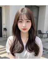 グロウ 北千住(grow)&nbsp;ロング美髪韓国ヘア顔周りレイヤー【grow北千住】