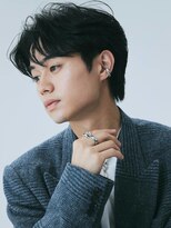 アコロン(acoron.)&nbsp;ニュアンスパーマ/センターパート/池袋メンズカット