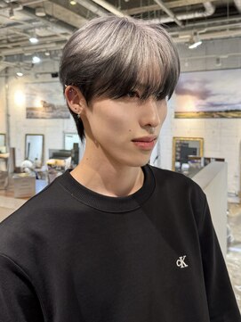 ノラ ヘアーサロン(NORA HAIR SALON) 韓国エンドカラーラウンドマッシュアクティブショートシースルー